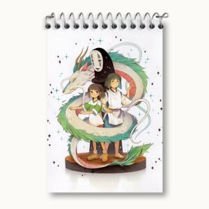 دفتر یادداشت انیمه شهر اشباح (Spirited Away)