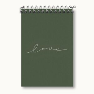 دفتر یادداشت Love