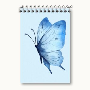 دفتر یادداشت پروانه آبی