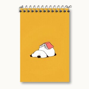 دفتر یادداشت پاندای کتاب خوان