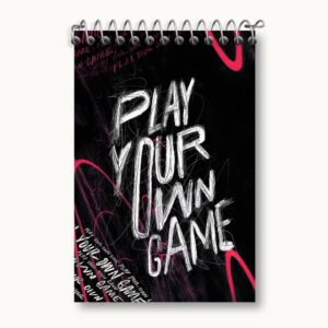 دفتر یادداشت Play Your Own Game