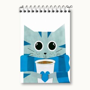 دفتر یادداشت گربه کیوت