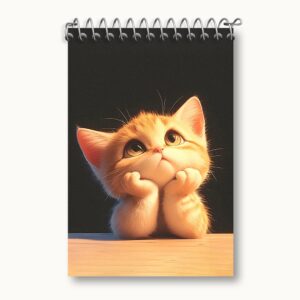 دفتر یادداشت گربه کیوت