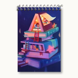 دفتر یادداشت دختر کتابخوان
