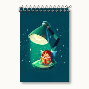 دفتر یادداشت دختر کتابخوان