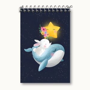 دفتر یادداشت وال و خرگوش کیوت