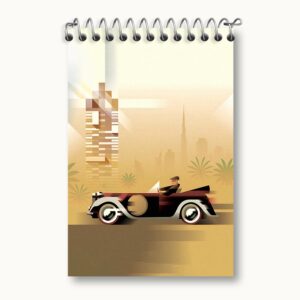 دفتر یادداشت ماشین کلاسیک