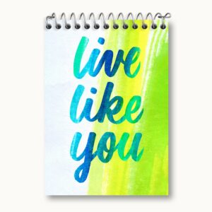 دفتر یادداشت Live Like You