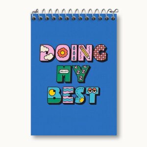 دفتر یادداشت Doing My Best