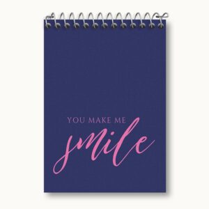دفتر یادداشت You Make Me Smile