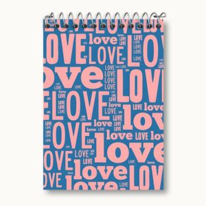 دفتر یادداشت Love