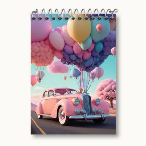 دفتر یادداشت ماشین کلاسیک
