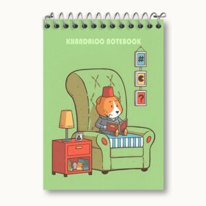 دفتر یادداشت سگ کتابخوان