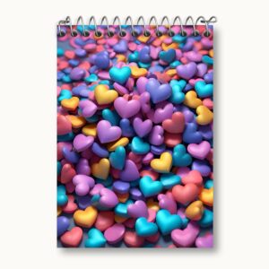 دفتر یادداشت قلب قلبی