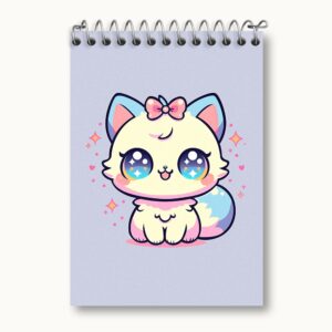 دفتر یادداشت گربه کیوت