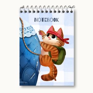 دفتر یادداشت گربه بامزه