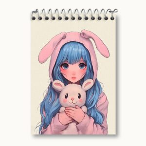 دفتر یادداشت دخترانه بامزه