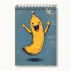 دفتر یادداشت موز خوشحال