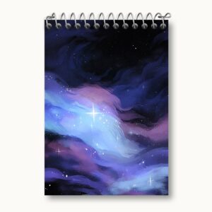 دفتر یادداشت آسمان و ستاره