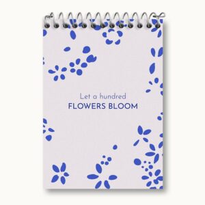 دفتر یادداشت Let A Hundred Flowers Bloom