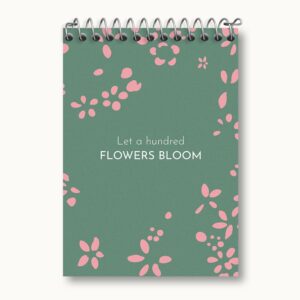 دفتر یادداشت Let A Hundred Flowers Bloom