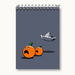 دفتر یادداشت پرتقال