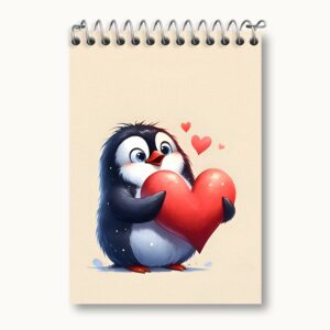 دفتر یادداشت پنگوئن بامزه