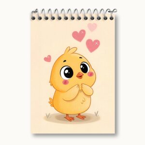 دفتر یادداشت جوجه بامزه