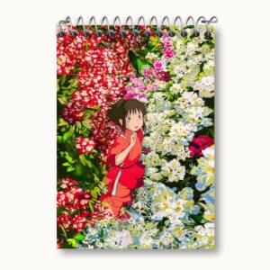 دفتر یادداشت انیمه شهر اشباح (Spirited Away)