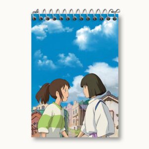 دفتر یادداشت انیمه شهر اشباح (Spirited Away)