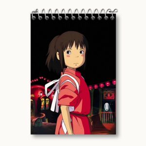 دفتر یادداشت انیمه شهر اشباح (Spirited Away)