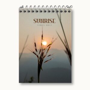 دفتر یادداشت Sunrise vibes only