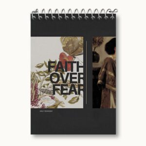 دفتر یادداشت Faith over fear