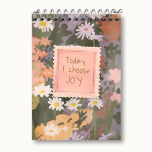 دفتر یادداشت Today I choose joy