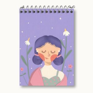 دفتر یادداشت دخترانه فانتزی