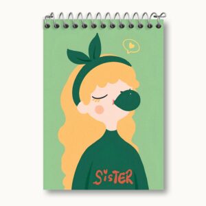 دفتر یادداشت دخترانه فانتزی