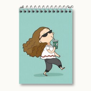 دفتر یادداشت دخترانه کیوت