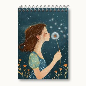 دفتر یادداشت دخترانه فانتزی