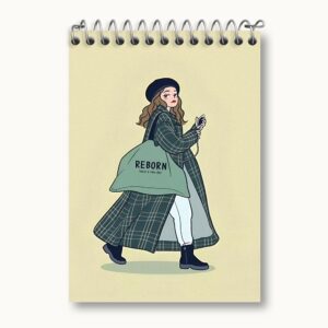 دفتر یادداشت دخترانه فانتزی