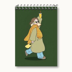 دفتر یادداشت دخترانه فانتزی