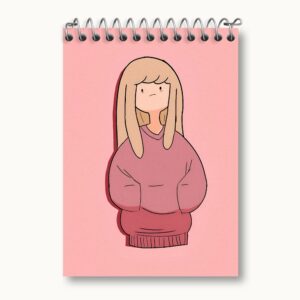 دفتر یادداشت دخترانه کیوت