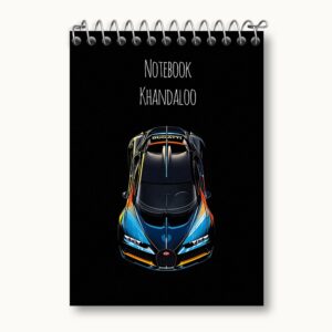 دفتر یادداشت ماشین اسپرت(Bugatti Chiron)