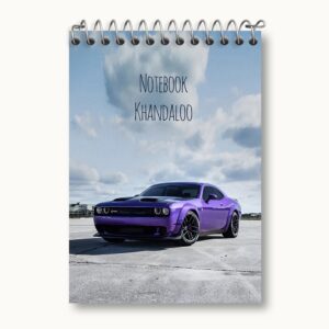 دفتر یادداشت ماشین اسپرت (Dodge Challenger)