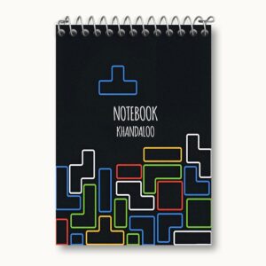 دفتر یادداشت Tetris game