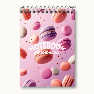 دفتر یادداشت پترن ماکارون (Macarons)