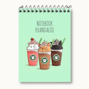 دفتر یادداشت گربه بامزه