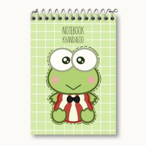 دفتر یادداشت قورباغه بامزه (Frog)