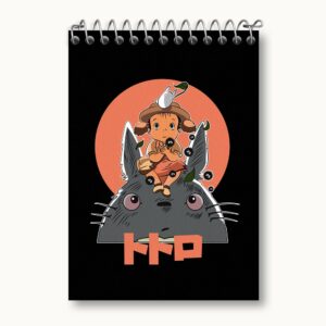 دفتر یادداشت انیمه توتورو (Totoro)