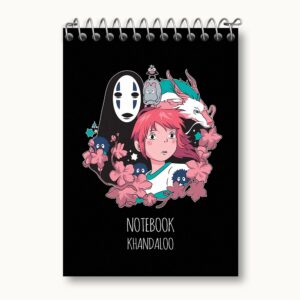 دفتر یادداشت انیمه شهر اشباح (Spirited Away)