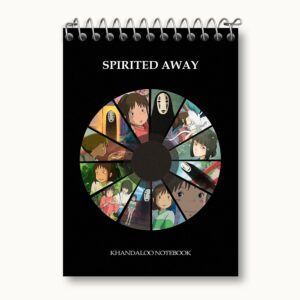 دفتر یادداشت انیمه شهر اشباح (Spirited Away)